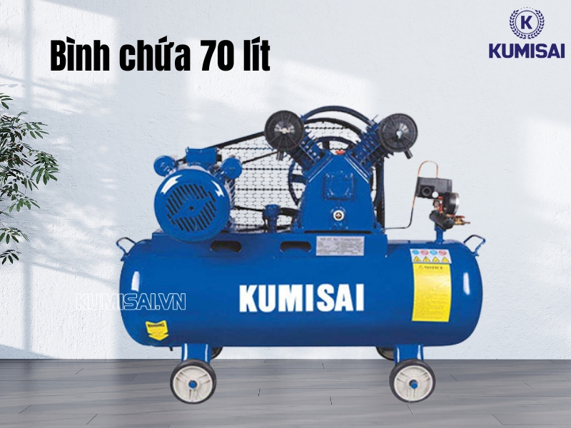 Bình chứa máy nén khí Kumisai KMS-1570 70 lít Bình chứa máy nén khí Kumisai KMS-1570 70 lít