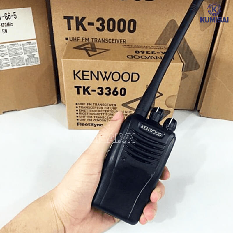 Bộ đàm Kenwood TK 3360 cầm tay tiện dụng