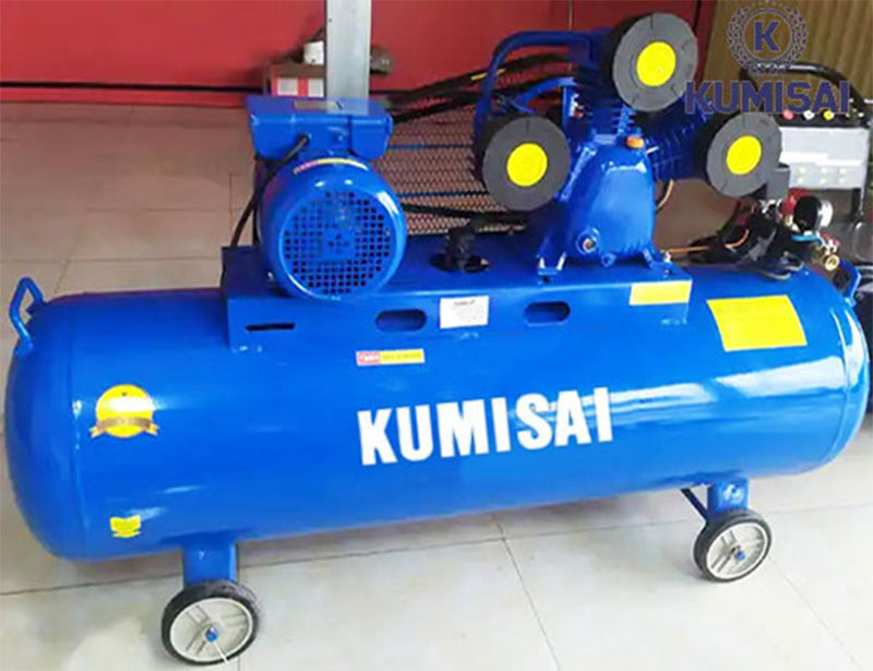 Máy bơm hơi khí nén Kumisai thiết kế khỏe khoắn, bền đẹp