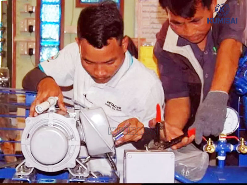 Những lưu ý quan trọng trong quá trình sử dụng máy nén không khí Kumisai KMS-75500