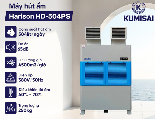 Máy hút ẩm Harison HD-504PS - 2