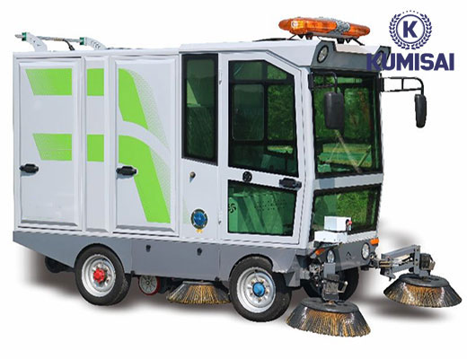 Xe quét rác ngồi lái Kumisai KMS S18