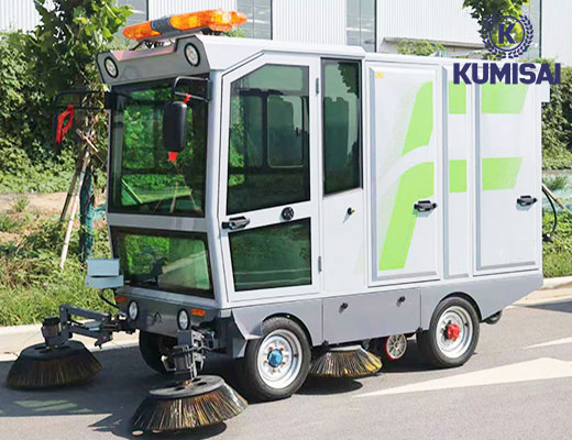 Xe quét rác ngồi lái Kumisai KMS S18 - 3