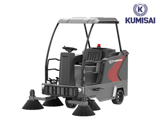 Xe quét rác ngồi lái Kumisai KMS-S8 - 3