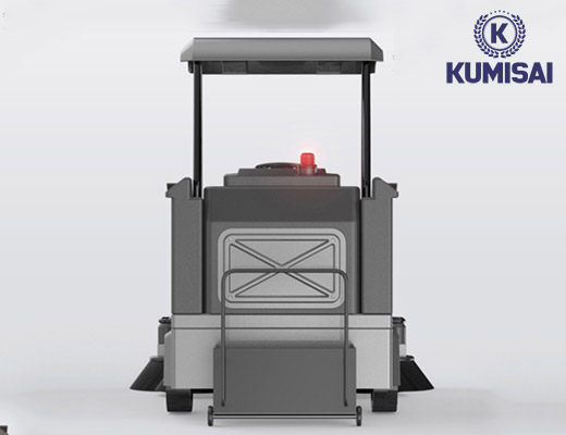 Xe quét rác ngồi lái Kumisai KMS-S8 - 6