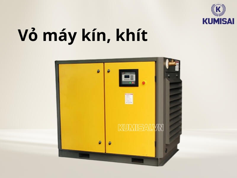 Thiết kế dạng hộp vuông, bảo vệ an toàn cho linh kiện máy